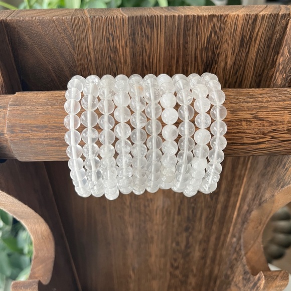 Crystal Quartz Bracelet (one) - Picture 4 of 6